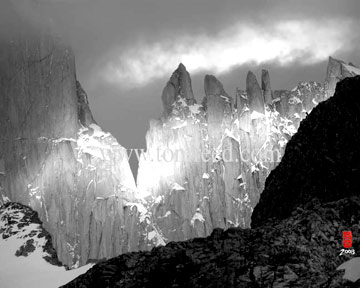 The Granite Avatars of Patagonia; text and photographs by Tom Reed inside image