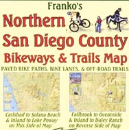 Northern San Diego County Bikeways & Trails Map