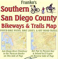 Southern San Diego County Bikeways & Trails Map