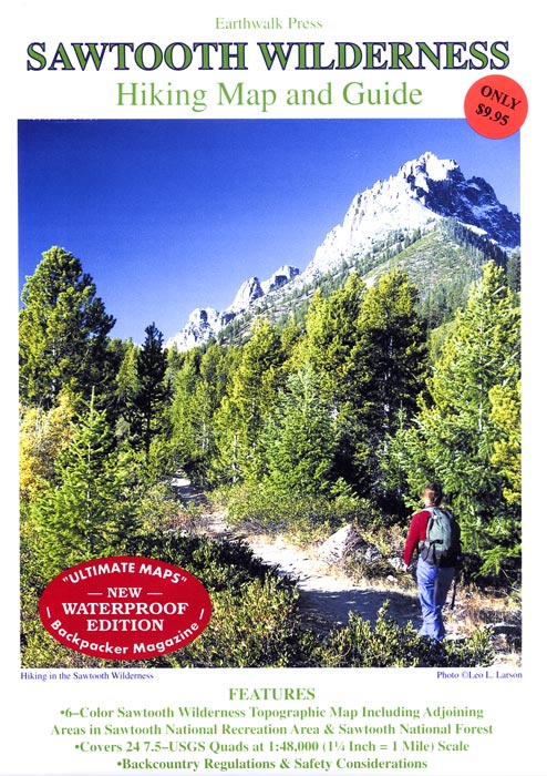Sawtooth Wilderness—Hiking Map and Guide