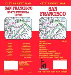 San Francisco & Northern Peninsula Cities Map