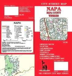 Napa & Napa County Wineries Map
