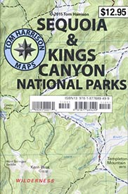 Sequoia & Kings Canyon National Parks Map