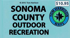 Sonoma County Outdoor Recreation Map