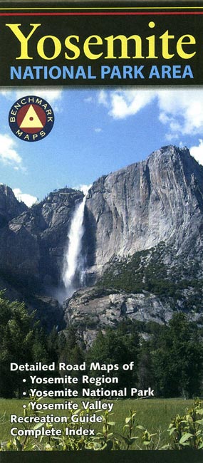 Yosemite National Park Area Map | Benchmark Maps