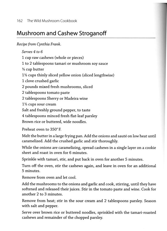The Wild Mushroom Cookbook; Recipes from Mendocino For Cooks Everywhere by Alison Gardner and Merry Winslow inside image