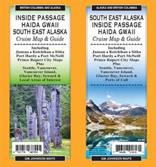 Southeast Alaska Inside Passage,  Haida Gwaii Cruise Map & Guide