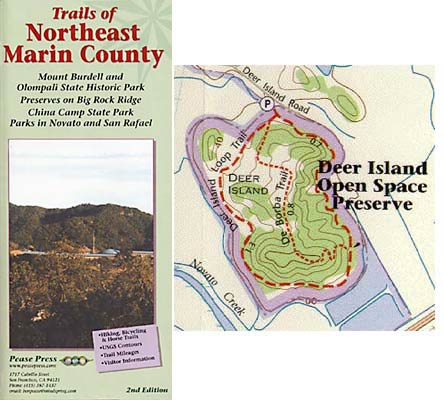 Hiking Trails of Northeast Marin County by Ben Pease