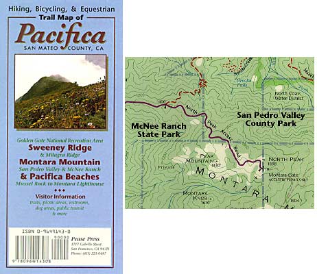 Trail Map of Pacifica